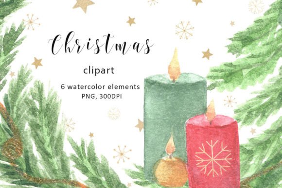 Download Christmas Watercolor Clipart,PNG - Watercolor clipart Collection