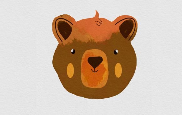Download Cute Woodland Watercolor Animal - Watercolor animal Collection